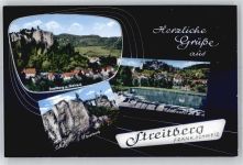 91344 W8551 Streitberg , Oberfr - Streitburg, Neideck, Ortsansicht