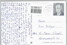 18375 O2383 Ostseebad Prerow - Weststrand, Cafe Strandeck, Campingplatz