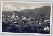 83703 W8184 Gmund a. Tegernsee - Kirche, Ortsansicht, Tegernsee