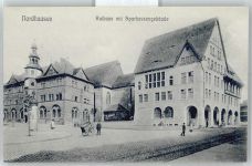 99734 O5500 Nordhausen , Thür - Rathaus, Sparkasse