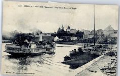 53200 Chateau-Gontier - Ortsansicht, Hafen