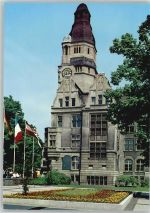 45964 W4390 Gladbeck Foto AK Rathaus