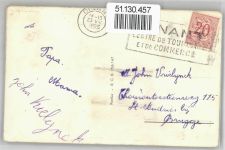 Dinant - Leporello, Auto mit Campingwagen