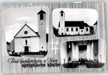 37581 W3353 Bad Gandersheim - Kath. Kirche
