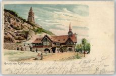 06567 O4712 Kyffhäuser Lithographie