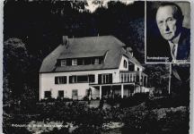 53604 W5340 Rhöndorf , Rhein Gebrauchsspuren Haus des Bundeskanzler Dr. Adenauer