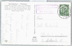 97816 W8770 Mariabuchen b Lohr a Main - Landpoststempel