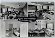 34516 W3546 Marienhagen b Korbach - Neues Schullandheim, Speisesaal, Küche