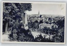 88348 W7968 Saulgau - Denkmal, Kirche, Ortsansicht