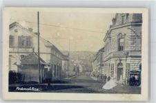 Podmoklice Gebrauchsspuren Straßenansicht