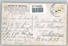 06493 O4301 Mägdesprung - Hotel Burg , Marke entfernt