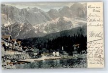 82491 W8104 Eibsee - Ortsansicht, Apenpanorama, Eibsee
