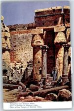 Tempelhof von Medinet Habu Perlberg, F.