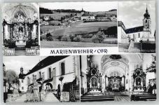 95352 W8651 Marienweiher - Stadtbild, Kirche