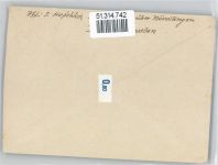 86657 W8851 Fronhofen , Schwab - Landpoststempel, Notopfer