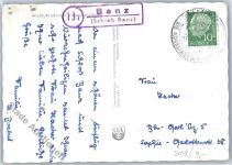 Banz Schloss - Landpoststempel