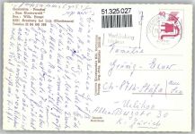 35423 W6302 Arnsburg , Hess - Fliegeraufnahme Gasthaus Pension Zum Klosterwald