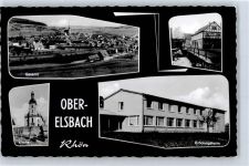 97647 W8741 Oberelsbach - Kirche Els Erholungsheim