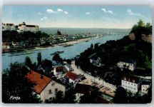 01796 O8300 Pirna - Schloss, Fluß
