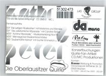 Originalunterschrift Die Oberlausitzer Quirle Schlagersänger