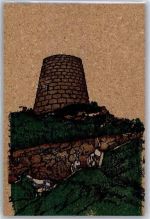 Burg Korkkarte Künstlerkarte