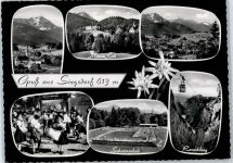 83313 W8227 Siegsdorf , Oberbay - Trachten, Schwimmbad, Rauschberg, Maria Eck