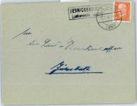 14943 O1710 Luckenwalde - Landpoststempel Hennickendorf