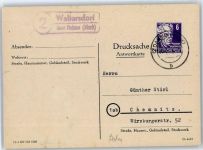 14913 O1701 Dahme , Mark - Landpoststempel Waltersdorf