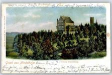 87719 W8948 Mindelheim Lithographie Schloss Mindelburg