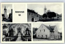 95692 W8591 Konnersreuth , Oberpf - Kirche Marktplatz Haus der Therese Neumann