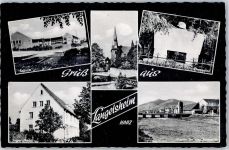 38685 W3394 Langelsheim - Schule Ehrenmal Jugendheim Kirche
