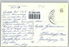 92421 W8460 Schwandorf , Bay - Marktplatz Kirche Autos Apotheke