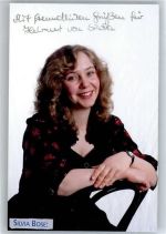 Originalunterschrift Bose, Silvia AKU1 Schlagersänger