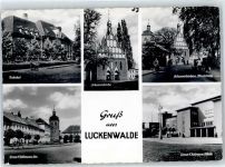 14943 O1710 Luckenwalde - Bahnhof Johannis-Kirche Schule Marktturm