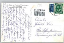 69429 W6935 Strümpfelbrunn - Gasthaus Winterhauch
