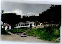 34513 W3544 Waldeck , Hess - Cafe Gasthaus Haus am See Auto Terrasse