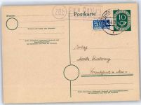 38170 W3307 Klein Dahlum - Landpoststempel, Notopfer