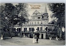 33175 W4792 Bad Lippspringe 1917 - Kursaal Kurpark
