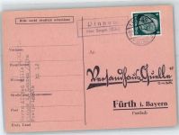 19309 O2805 Lenzen (Elbe) - Landpoststempel Pinnow