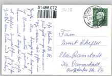 37632 W3456 Eschershausen , Ith - Wilhelm Raabe Schule mit Raabe Denkmal