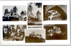 2100 Leobendorf Foto AK Burg Kreuzenstein