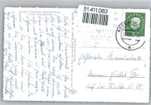 51570 W5227 Rosbach , Sieg - Brücke Kirche