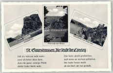 56346 W5422 St. Goarshausen - Loreleyfels Rheinfront