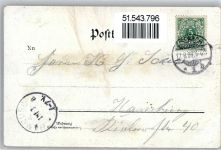 99510 O5321 Wartburg 1899 Lithographie Gasthaus