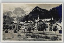39034 Schluderbach Carbonin Foto AK Südtirol Hotel Ploner