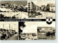 18546 O2355 Sassnitz - Fähre Skane Hafen Klein Helgoland August Bebel Straße