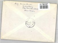 72250 W7290 Zwieselberg , Württ - Landpoststempel Notopfer
