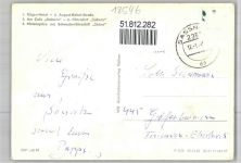 18546 O2355 Sassnitz - Rügen-Hotel August-Bebel-Straße Cafe Stubnitz Fährschiff