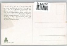 sign. Mühlberg, Georg Brüder Grimm Fuchs Bär Tischlein deck dich Künstlerkarte