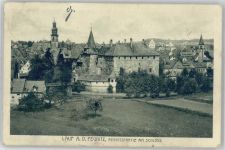 91207 W8560 Lauf a d Pegnitz - Pegnitzpartie am Schloss